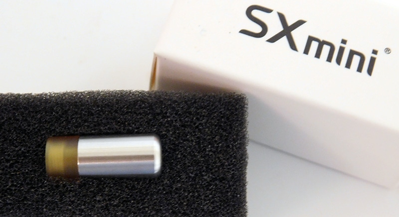 SXmini SX Nano Review stainless steel driptip