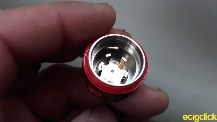 Smok TFV18 inside the deck without the coil