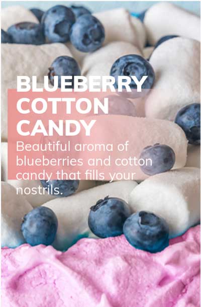 blueberry cotton candy