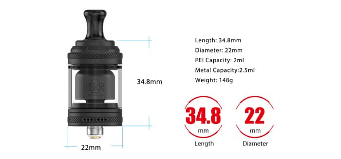 bskr mini v2 rta specs