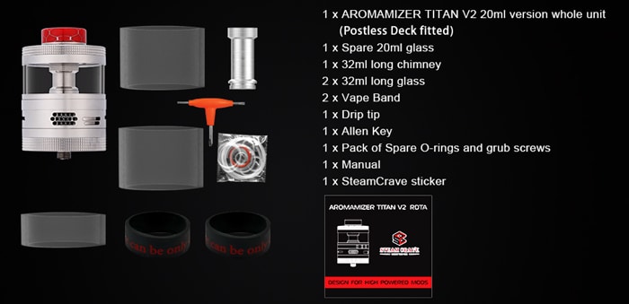 titan v2 rdta kit contents