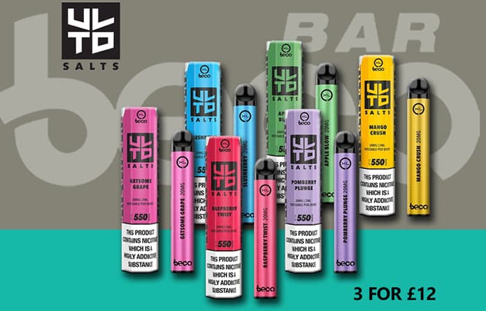 BECO-BAR-ULTD-XL disposable pod kits cheap vape deal
