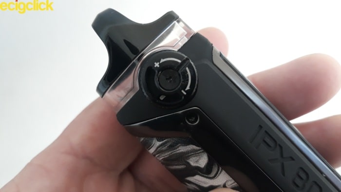 Smok IPX80 pod kit rotary airflow