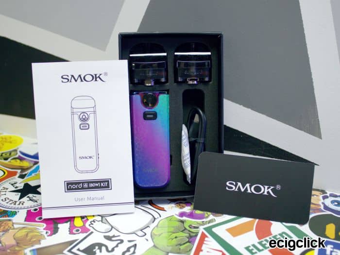 Smok Nord 4 unboxed