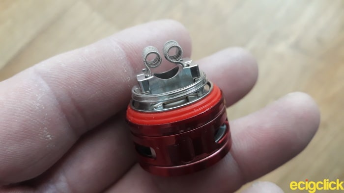 RBA screwed into the deck of the TFV18