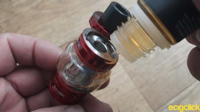 Smok TFV18 tank filling