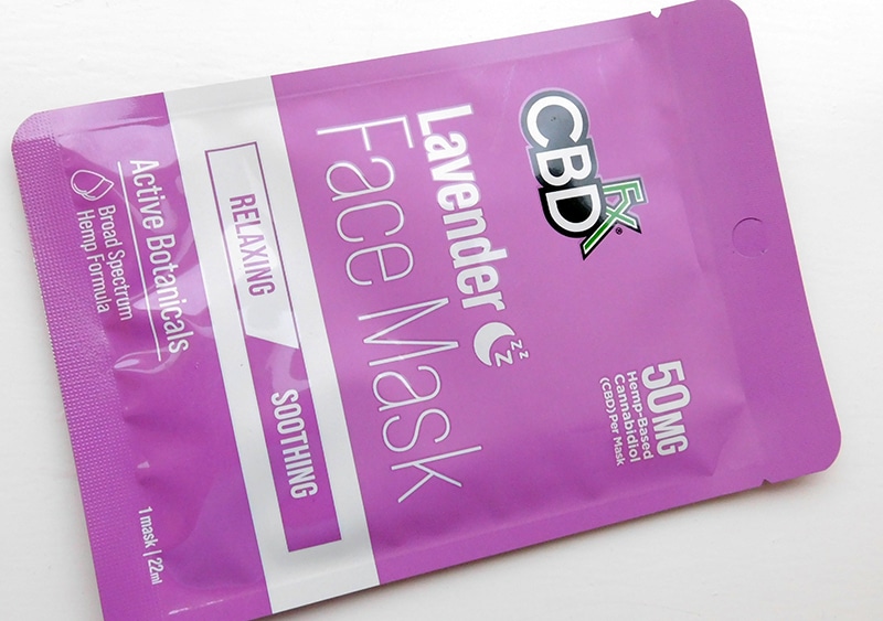cbdfx cbd face masks review lavender
