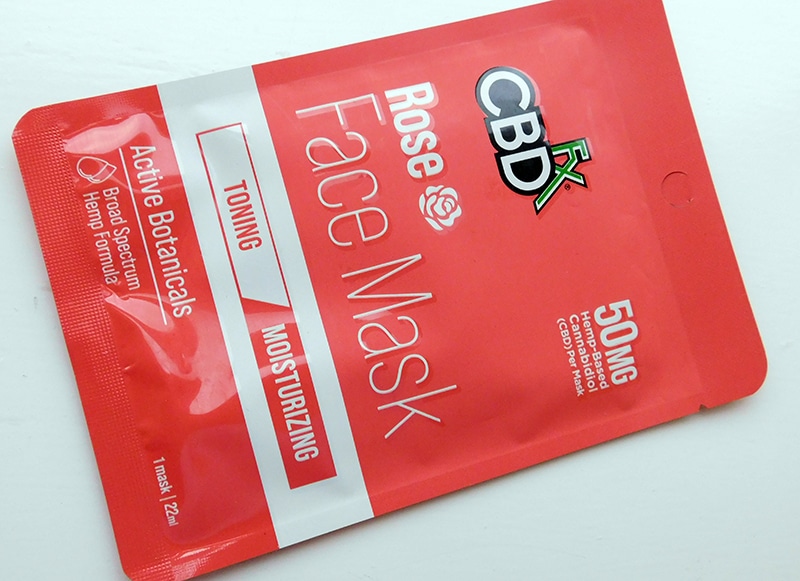 cbdfx cbd face masks review rose