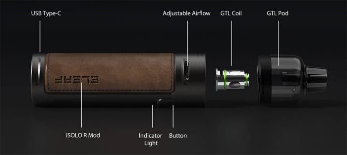 Eleaf iSolo-R components