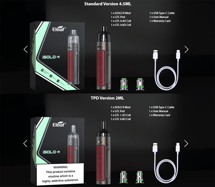 isolo-r contents