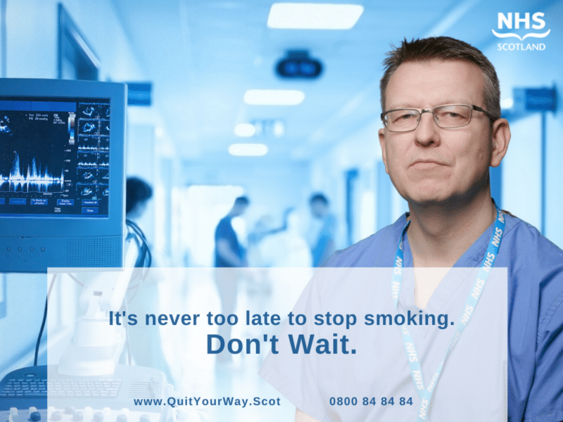 quit your way scotland NHS campaign