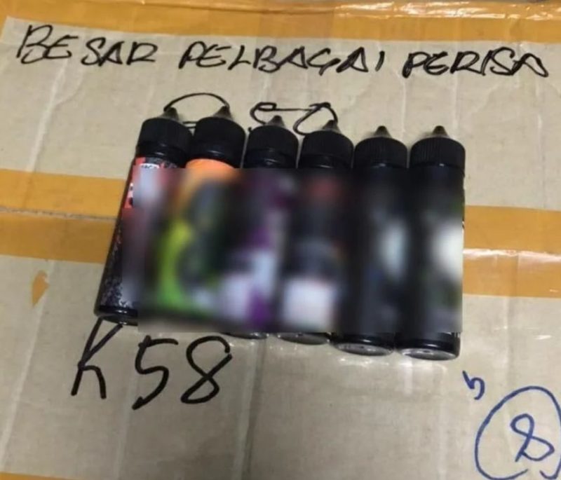thailand vape juice cargo seized
