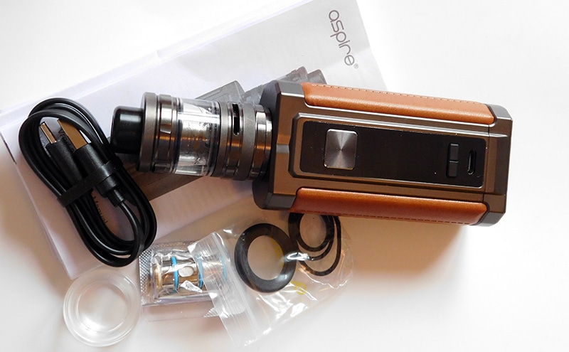 aspire vrod sub ohm kit contents