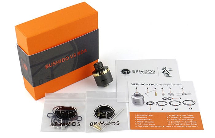 bp mods bushido v3 kit contents