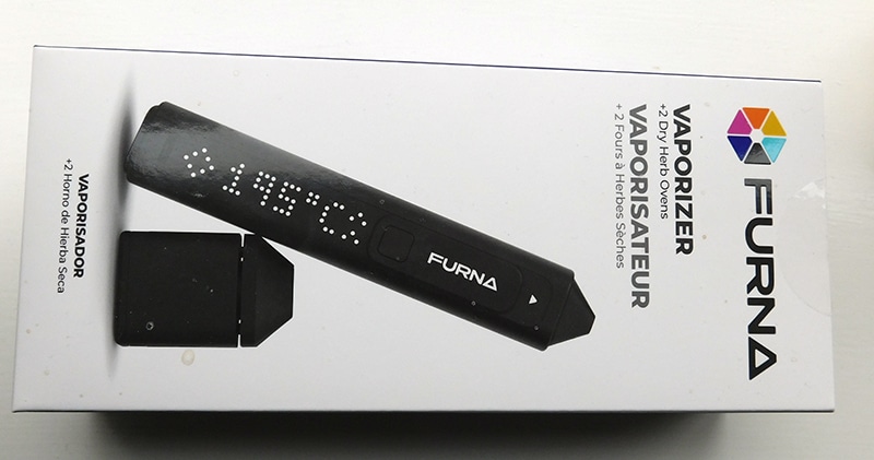 furna vaporizer review box