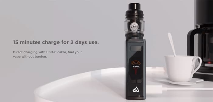 Geekvape Obelisk Z usb charging