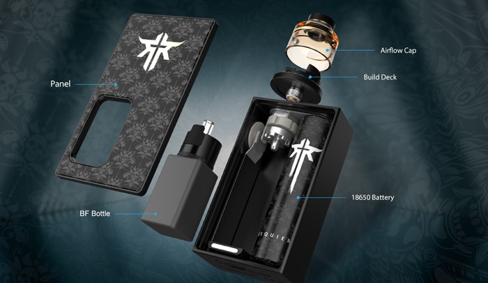 Vandy Vape Requiem BF Kit components