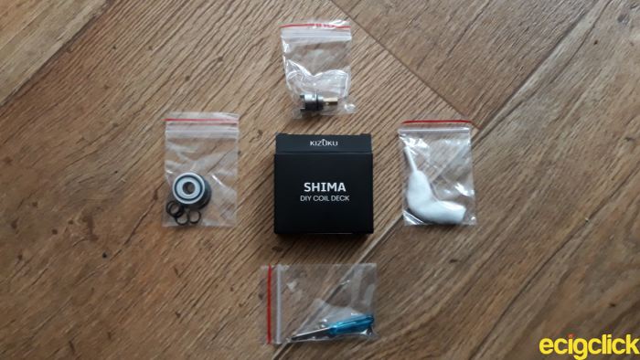 Kizoku Shima DIY coil deck unboxed