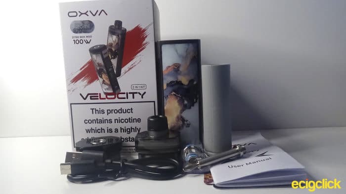Oxva Velocity complete kit