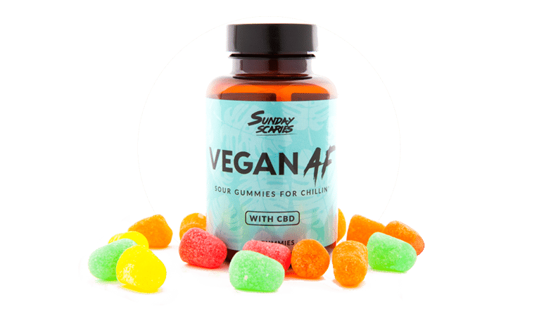 cbd-vegan-gummies- sunday scaries - review