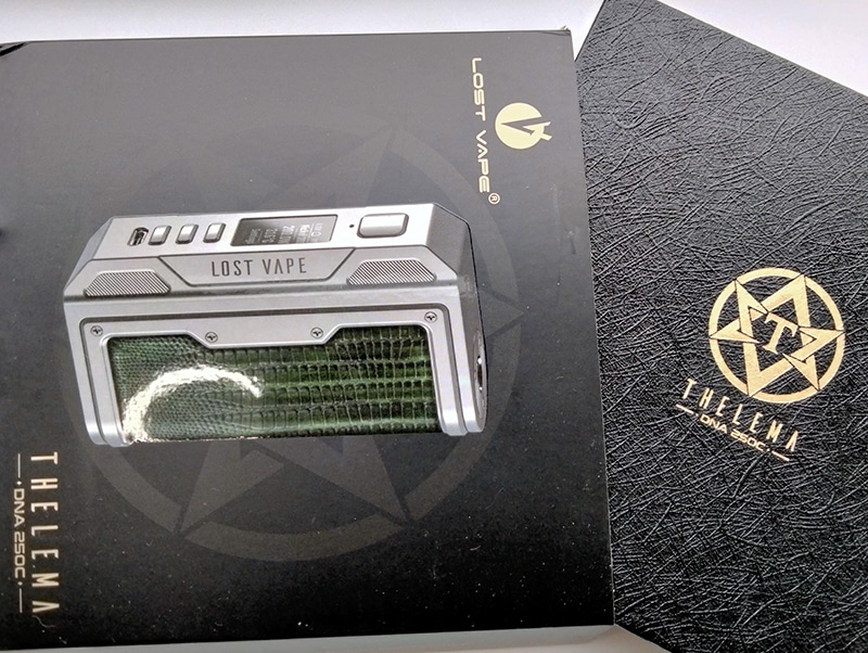 lost vape thelema dna250c box