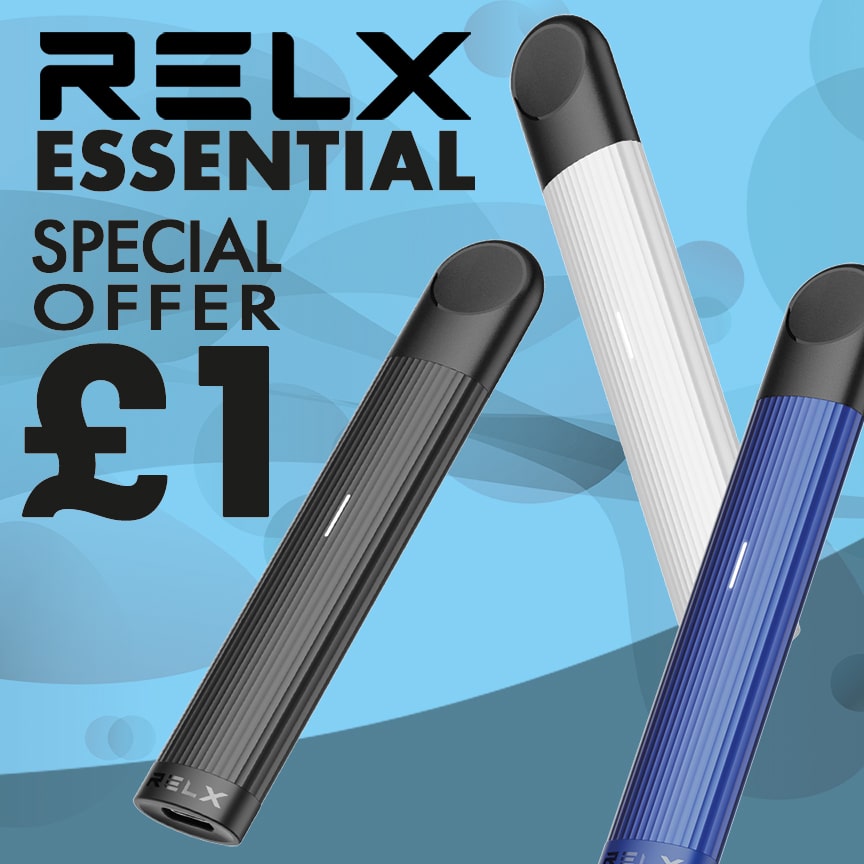 Relx Essential Device Cheap Pod Kit Deal Ecigclick