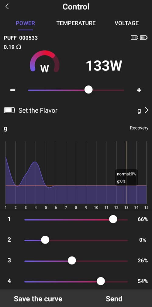 Vandy Vape App Control your mod