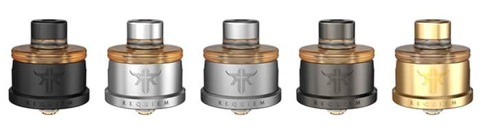 Vandy Vape Requiem Colour options