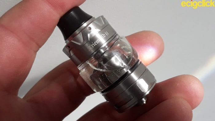 sub ohm tank with 5ml glass extension