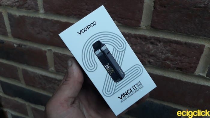 Voopoo Vinci II pod kit boxed