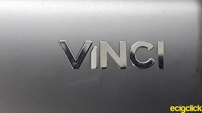 Voopoo Vinci II Mod Pod Logo on battery section