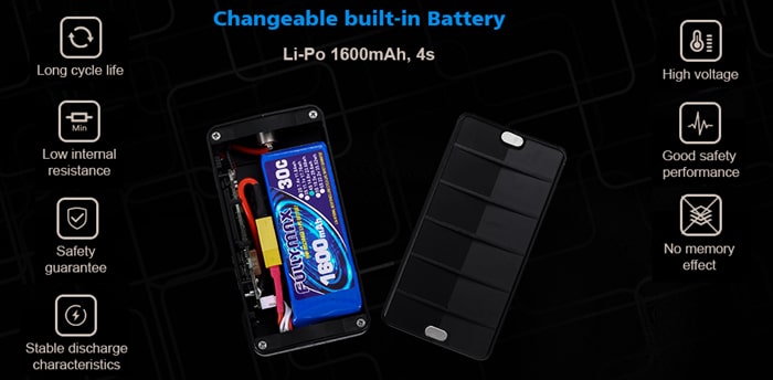 hadron pro battery