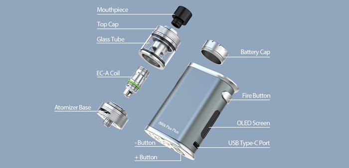 Eleaf iStick Pico Plus components