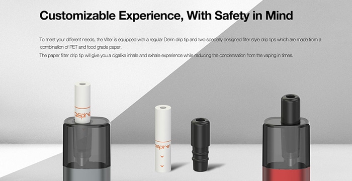 Aspire Vilter Kit Preview - Soft Filter Tips Like A Cigarette! | Ecigclick