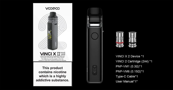 vinci x 2 contents