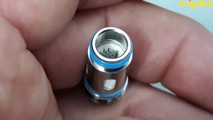 Pod Kit inside the MS mesh 0.25ohm coil