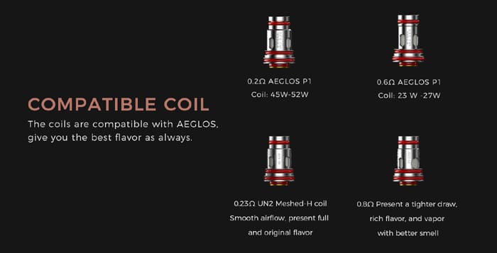 aeglos p1 coils