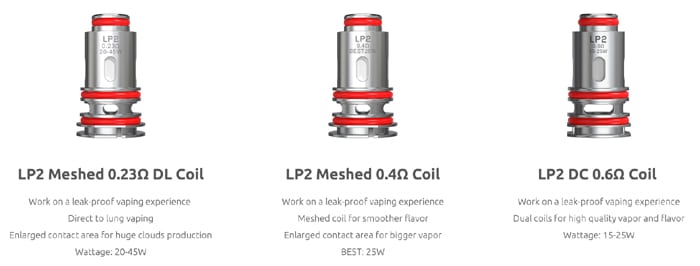 g-priv pod lp2 coils