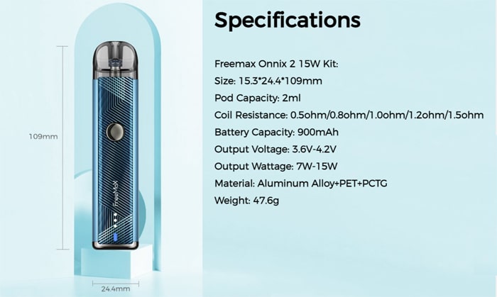 onnix 2 specs