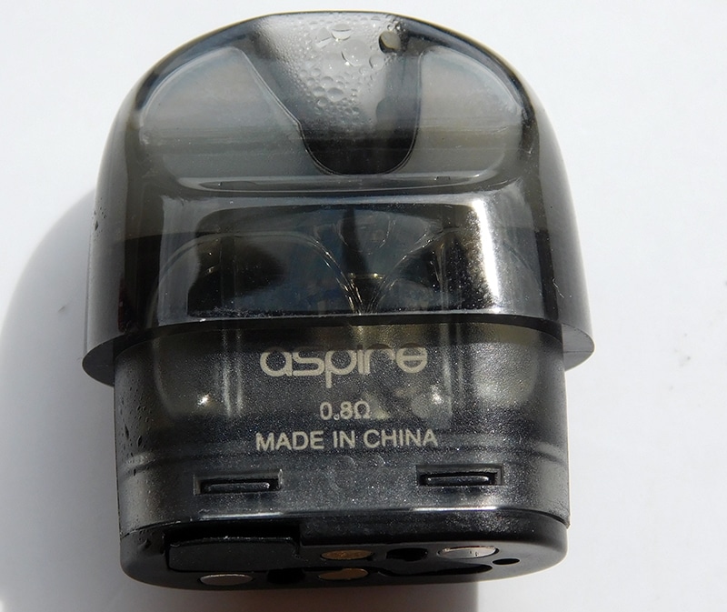 aspire minican + pod 0.8ohm coil