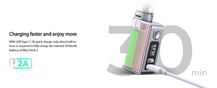 mini istick 2 battery