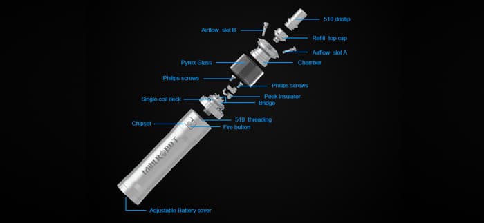 mini robot components