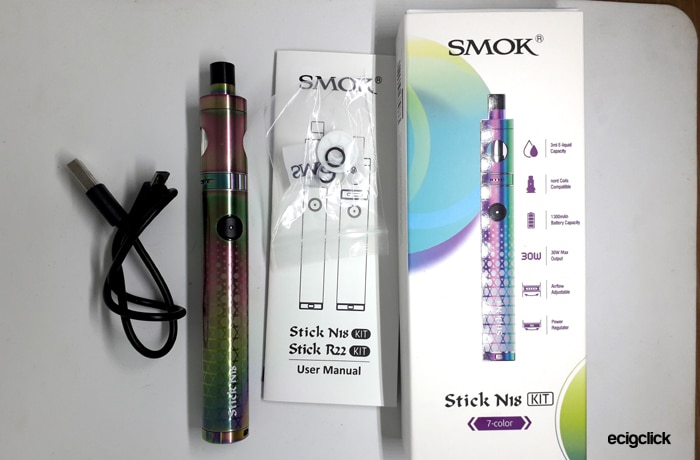 smok stick N18 contents
