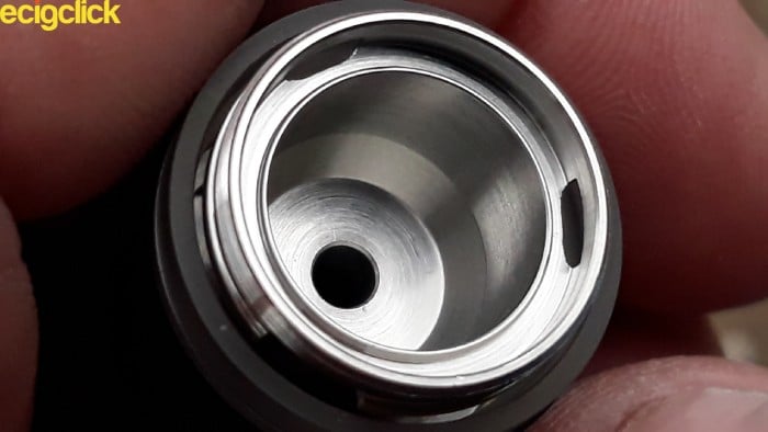 Digiflavor Siren V4 RTA inner doming of the chimney section