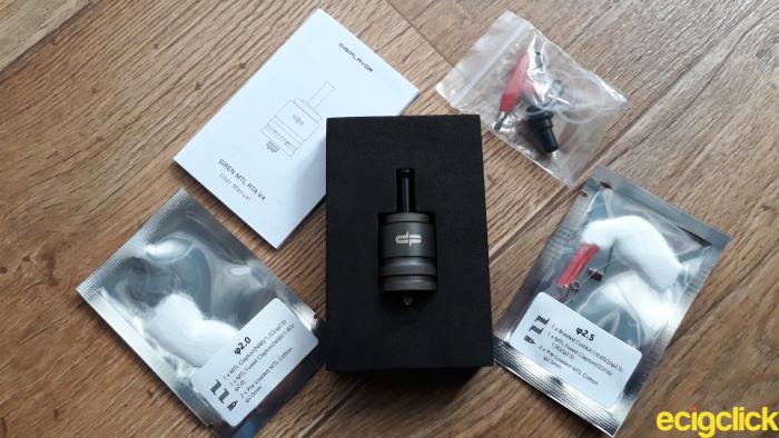 Digiflavor Siren V4 RTA unboxed