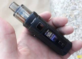 Freemax Marvos 60W Kit hand check pic