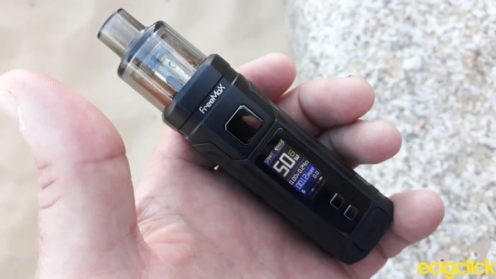 Freemax Marvos 60W Kit hand check pic