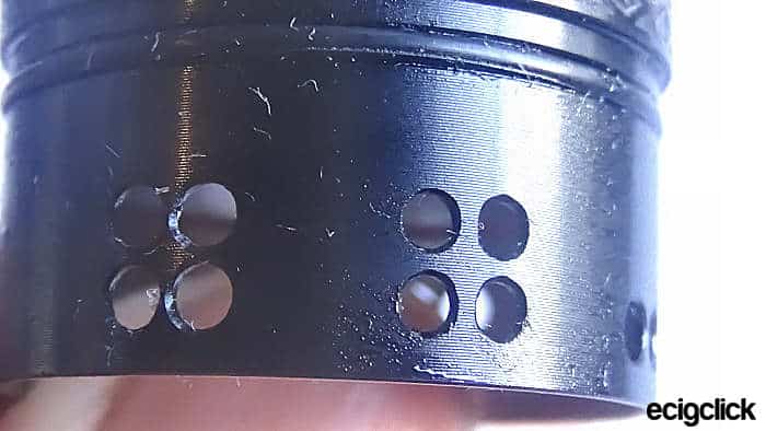 Wotofo Srpnt RDA x2 4 hole windows