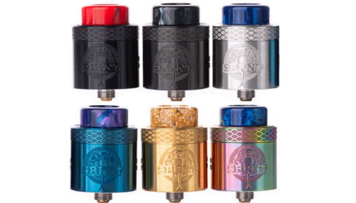 Wotofo Srpnt RDA stock photo colours