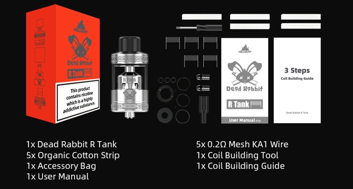 dead rabbit r tank contents